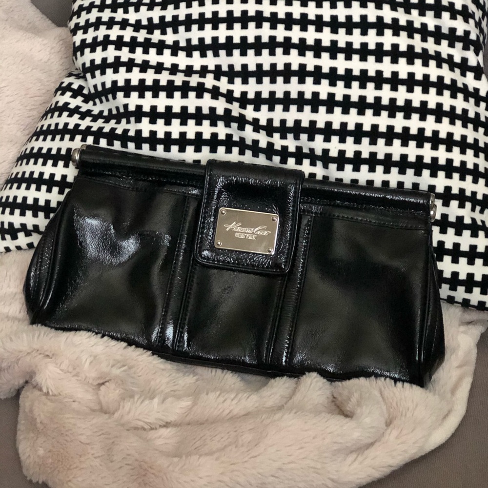 Kenneth Cole Patent Leather clutch